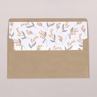 Intérieur d'enveloppe