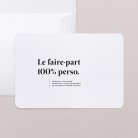 Le 100% personnalisable