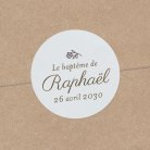 Mon premier portrait - bleu