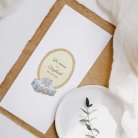 Mon premier portrait - bleu