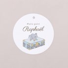 Mon premier portrait - bleu