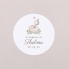 Mon premier portrait - rose