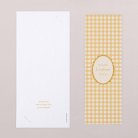 Joli vichy - moutarde