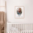 Mon premier portrait - bleu