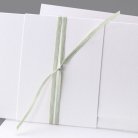 Ruban Satin vert amande 90 cm