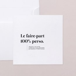 Le 100% personnalisable