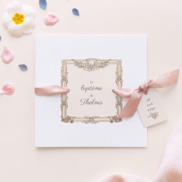 Mon premier portrait - rose