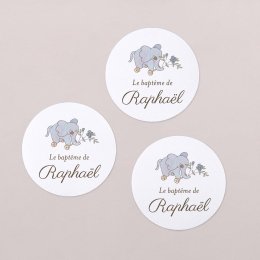 Mon premier portrait - bleu