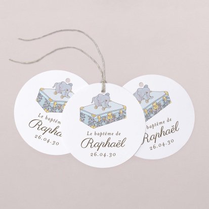 Mon premier portrait - bleu