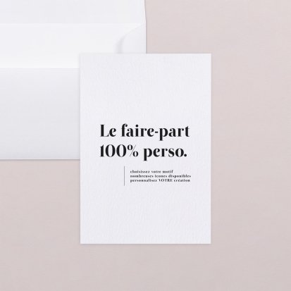 Le 100% personnalisable