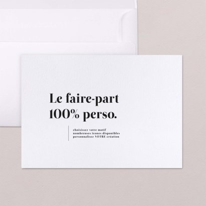 Le 100% personnalisable