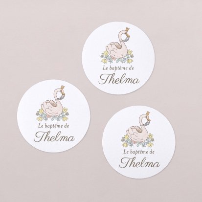 Mon premier portrait - rose