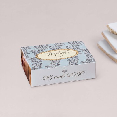 Mon premier portrait - bleu