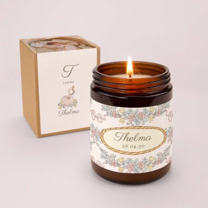 Mon premier portrait - rose