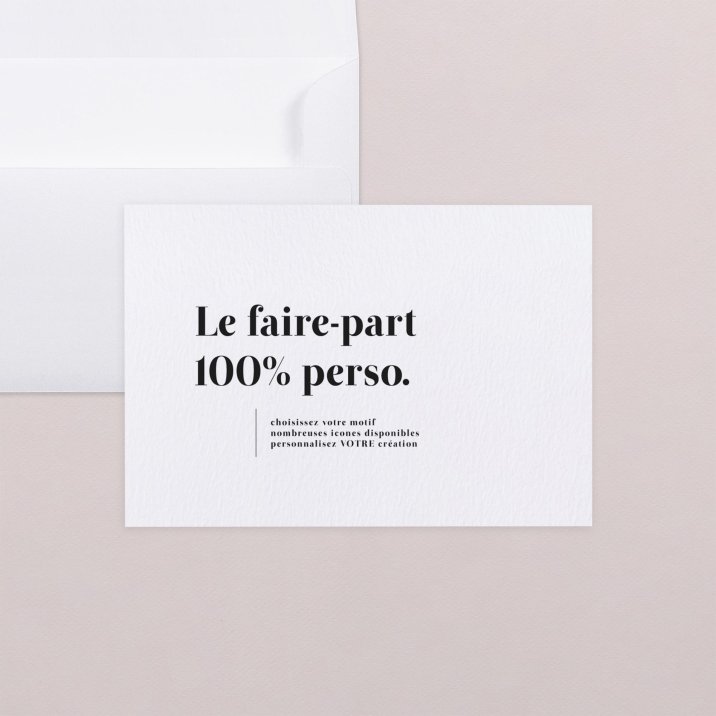 Le 100% personnalisable