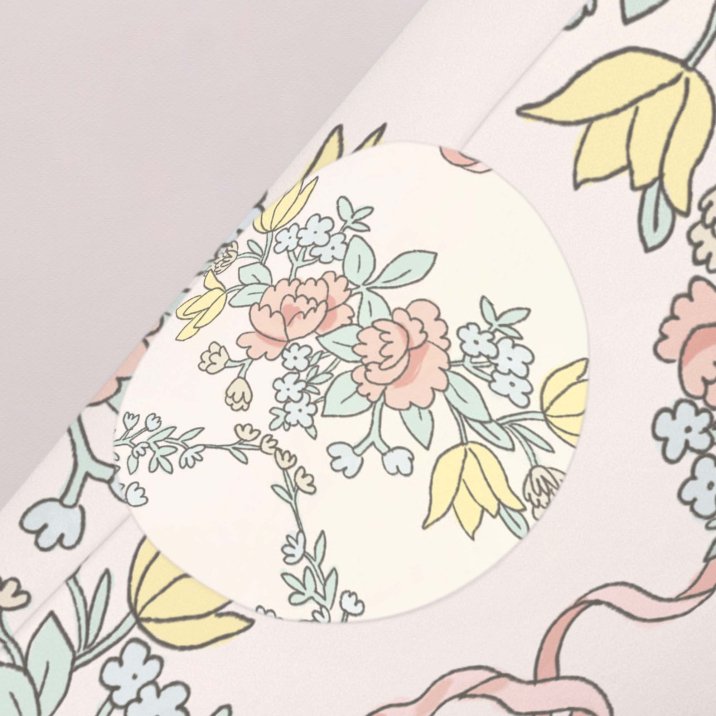 Mon premier portrait - rose