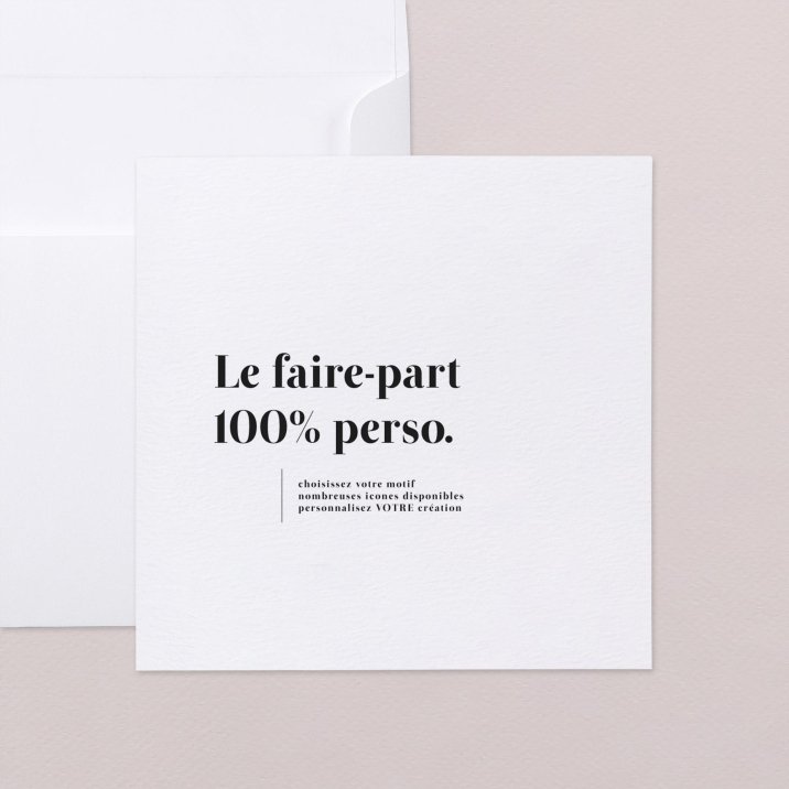 Le 100% personnalisable