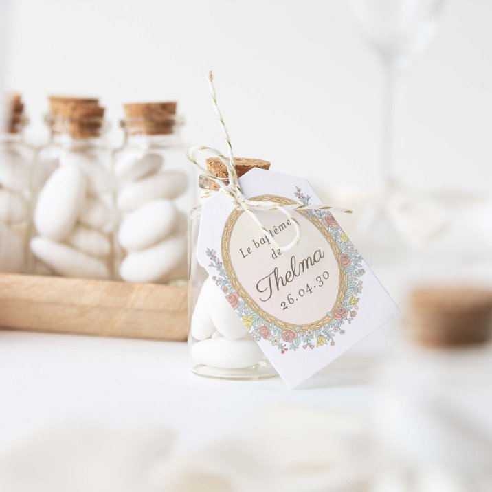 Mon premier portrait - rose