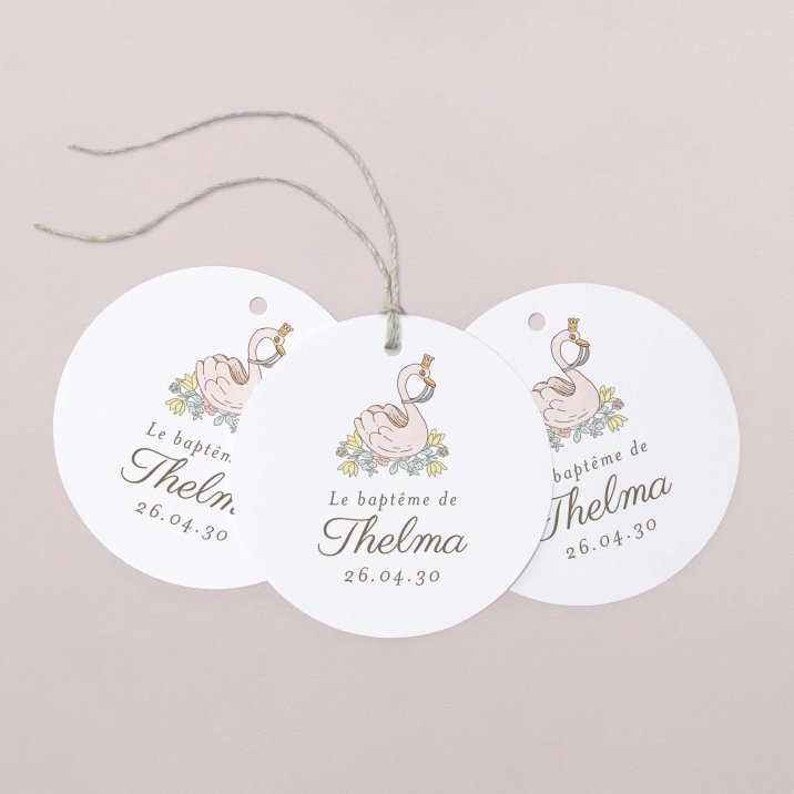 Mon premier portrait - rose