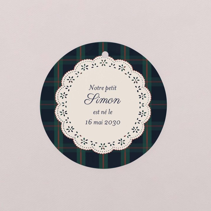 Claudine - tartan
