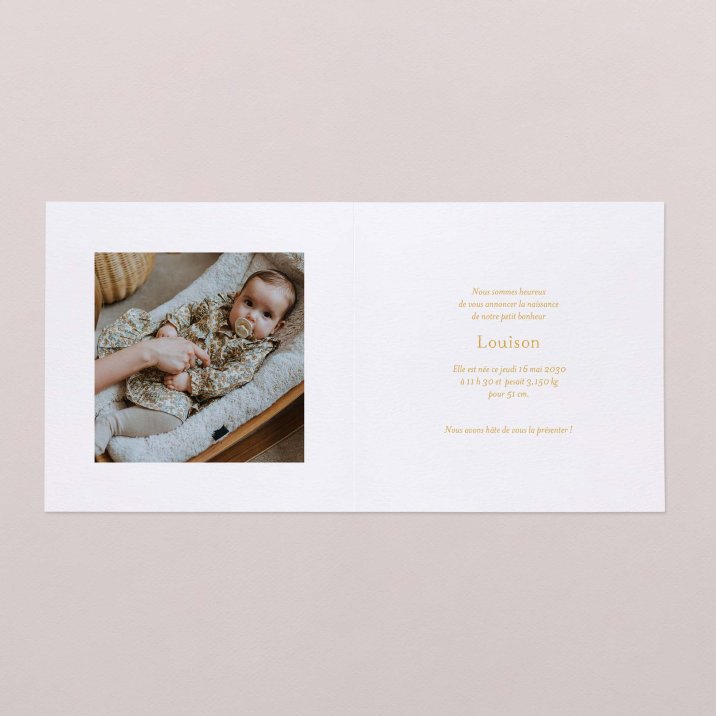 Joli vichy - moutarde