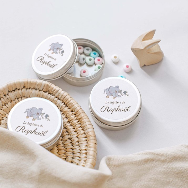 Mon premier portrait - bleu