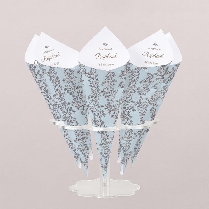 Mon premier portrait - bleu