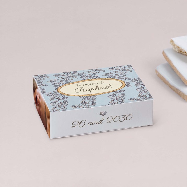 Mon premier portrait - bleu