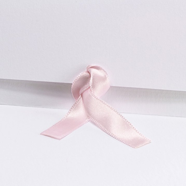 Ruban Satin rose pâle 15 cm