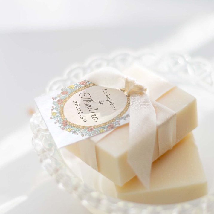 Mon premier portrait - rose