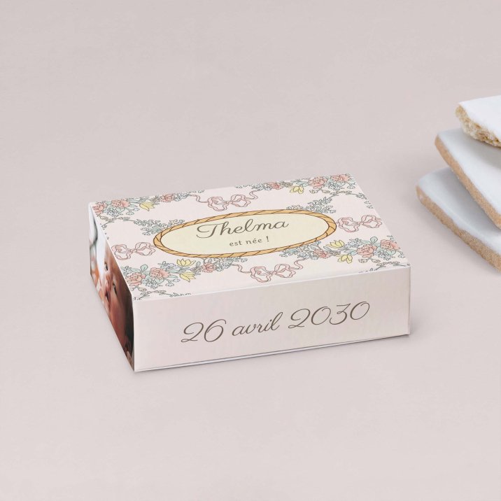 Mon premier portrait - rose