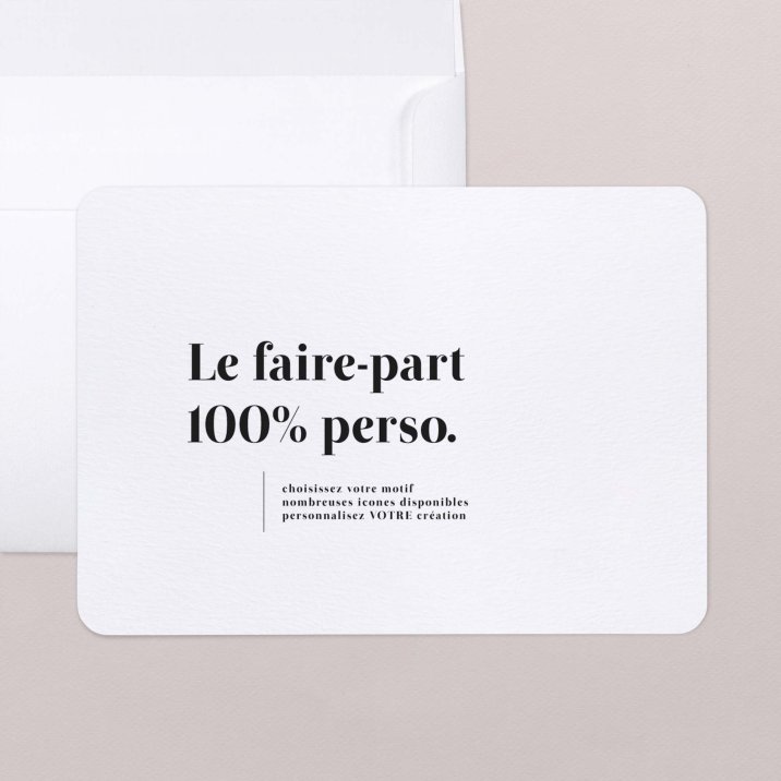 Le 100% personnalisable